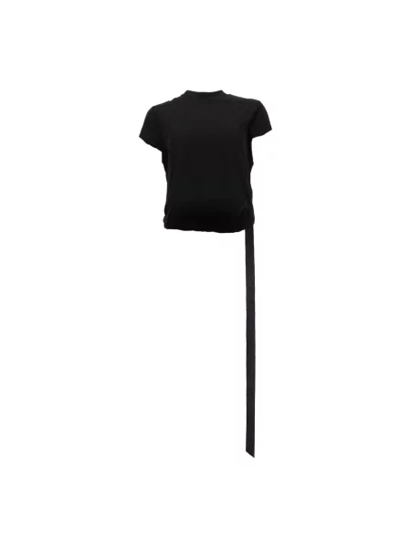 Koszulka Rick Owens o skróconej długości czarna