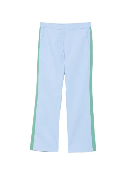 Pantaloni Cynthia Rowley evazate albastru