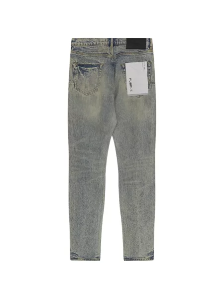 Skinny jeansy skinny Purple Brand niebieskie