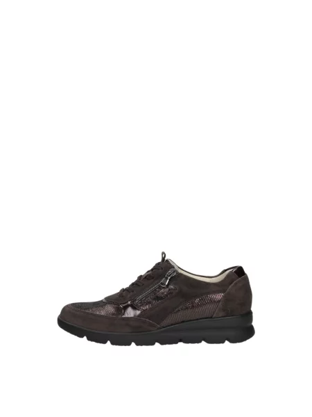 Sneakersy Waldläufer brązowe