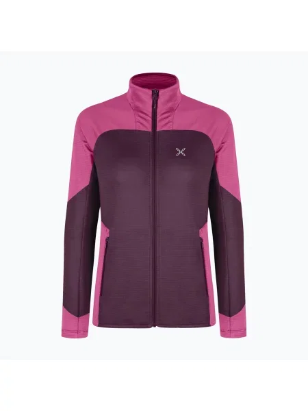 Bluza Montura Rise Maglia vinaccia/baton rouge czerwona