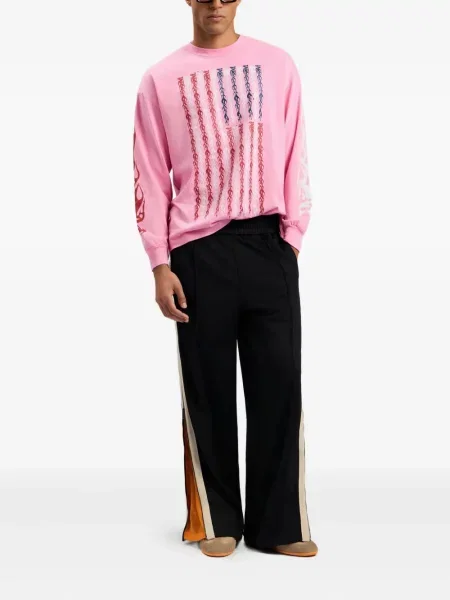 Tricou Palm Angels lung roz