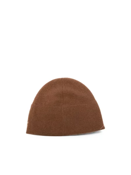 Czapka Jacquemus wełniana brązowa