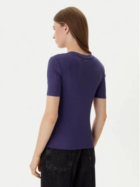 Calvin Klein majica ženska s modalom ljubičasta