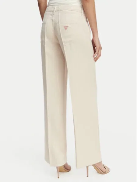Guess Farmer Krém Wide Leg