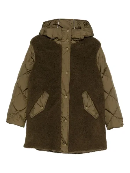 Geacă Herno din fleece verde