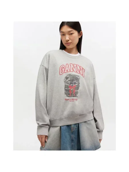 Bluza Ganni szara