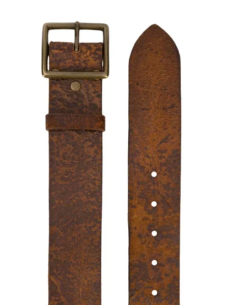 Diržas Ralph Lauren Rrl su nubrozdinimais ruda