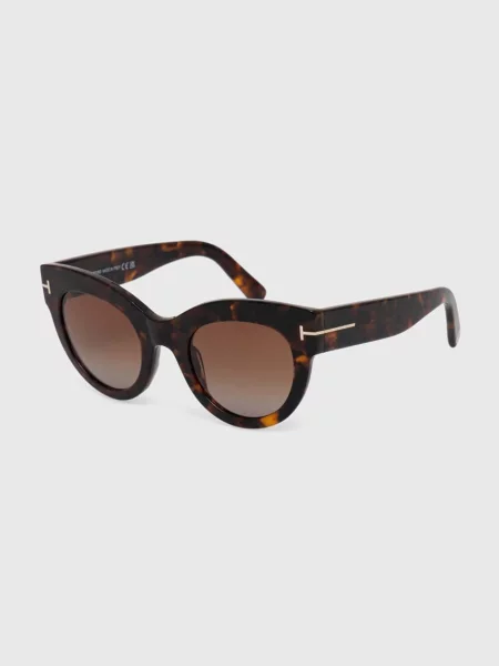 Tom Ford okulary przeciwsłoneczne brązowy
