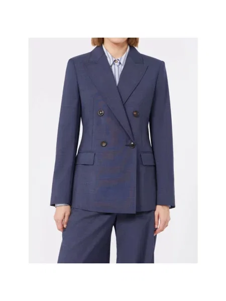 Marynarka Max Mara Studio niebieska