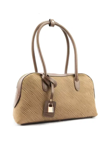 RoyalBag Сумка Шкіра бежевий