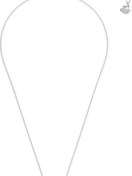 Swarovski Αλυσίδα Attract Soulmates ασημί / διαφανές