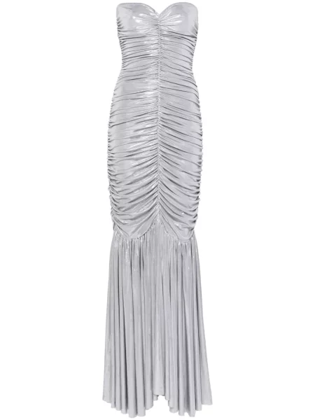 Rochie Norma Kamali argintiu