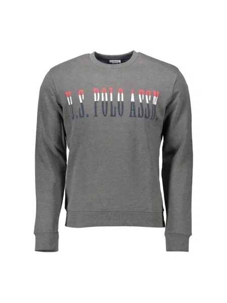 Bluza U.s Polo Assn. z nadrukiem szara