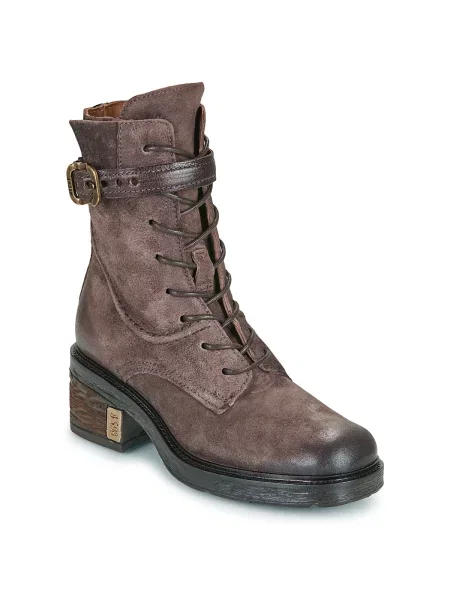 Pantofi Airstep / A.s.98 din dantelă maro