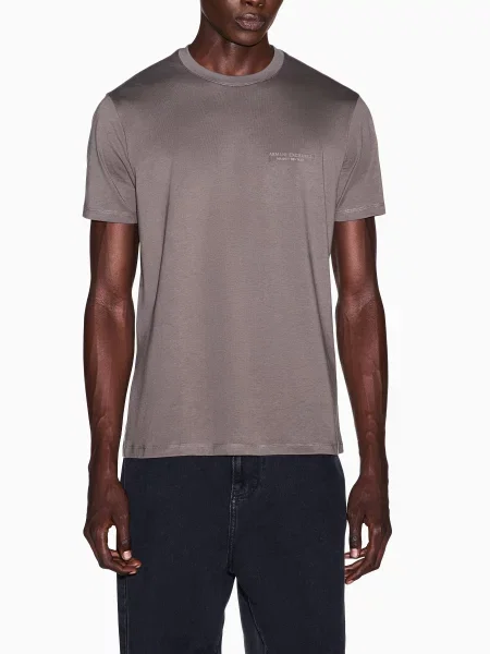 Футболка Armani Exchange коричневий