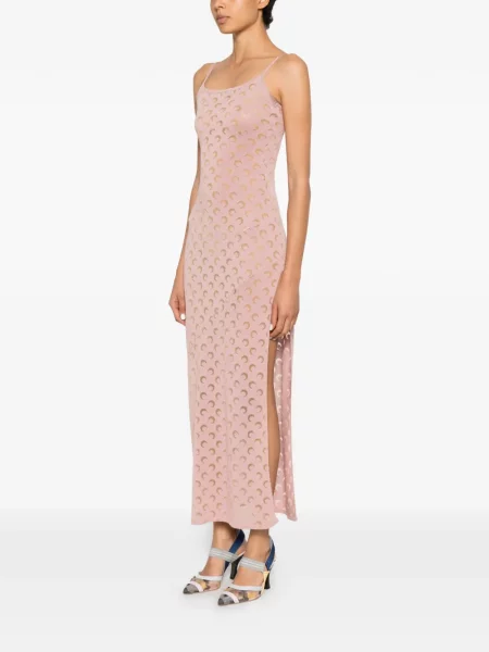 Rochie maxi Marine Serre roz
