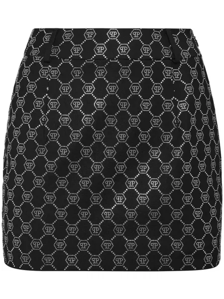 Mała mały spódnica mini Philipp Plein czarna