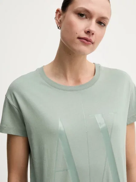 Armani Exchange póló zöld