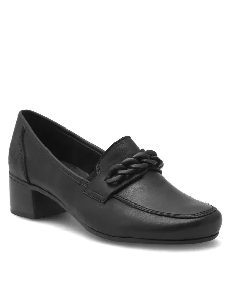 Pantofi loafer Rieker negru