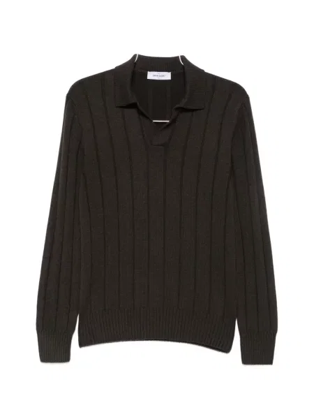 Gulerat tricou polo Gran Sasso maro