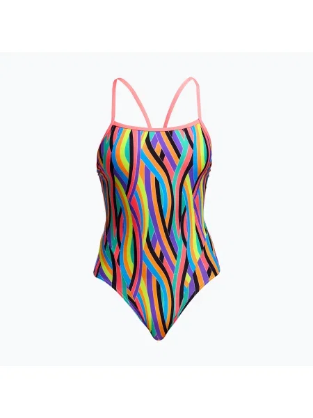 Дамски бански Funkita Single Strap One Piece Curl