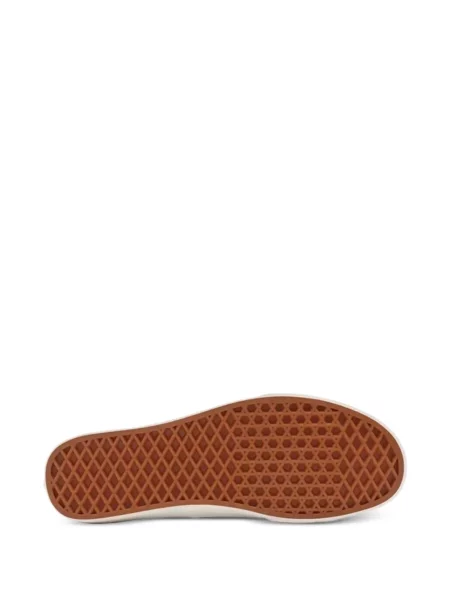 Sneakerși Vans Authentic din piele de căprioară roșu