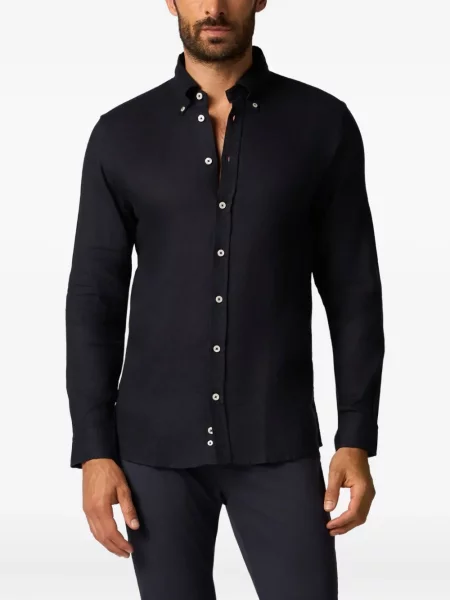 Cămașă Brooks Brothers de in negru