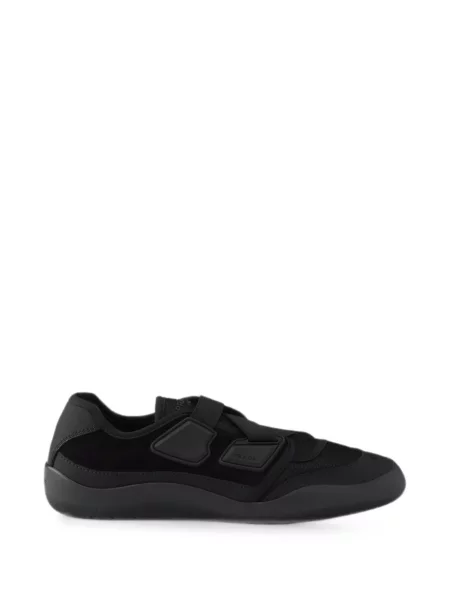 Sneakerși Prada din piele negru