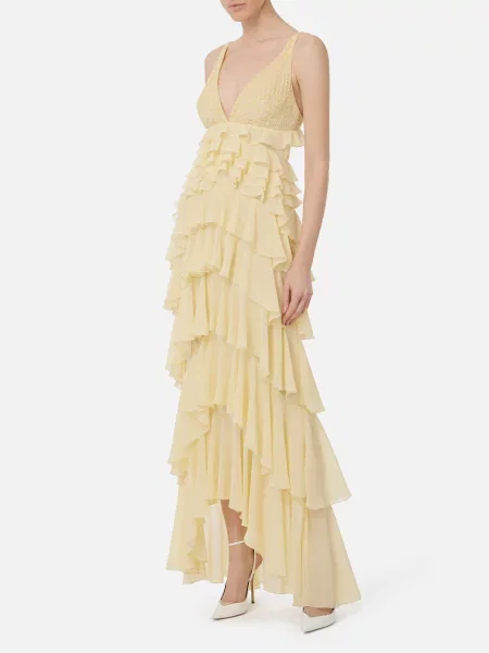 Сукня Elisabetta Franchi жовта
