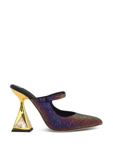 Papuci tip mules Kat Maconie negru