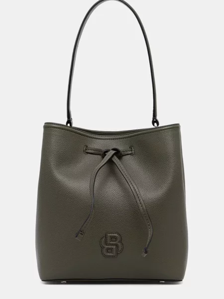 Geantă BOSS Anett Drawstring închis verde