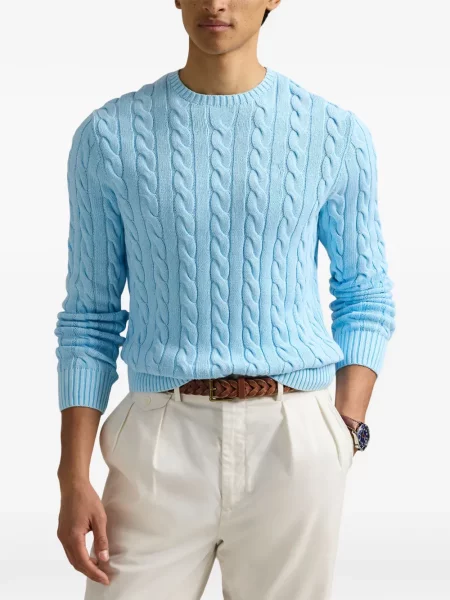 Scurt cămașă Polo Ralph Lauren cu cordon tricotate albastru