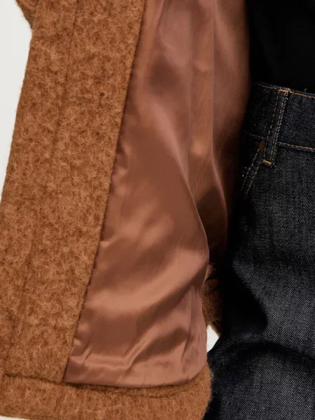 Пальто з додаванням вовни MAX&Co. коричневий