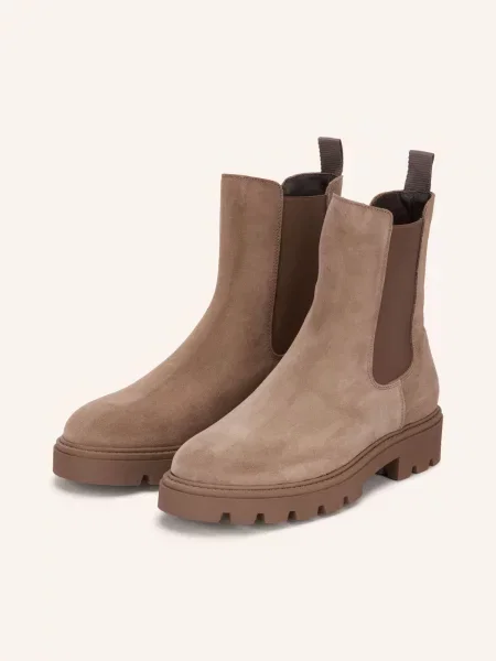 Mrs & Hugs Chelsea Boots černošedá