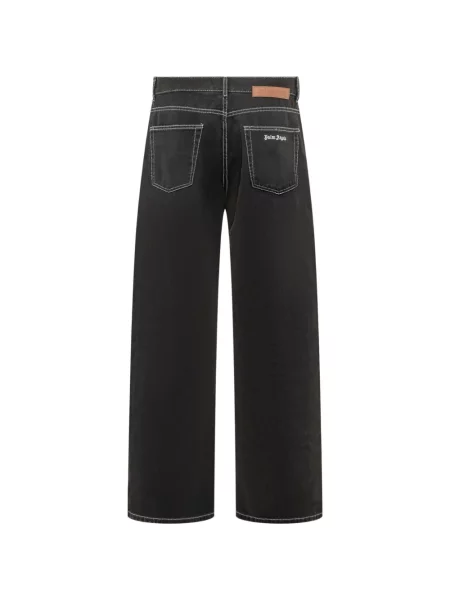 Blugi Palm Angels cu autograf negru