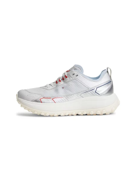 Sneakerși Tommy Hilfiger alb