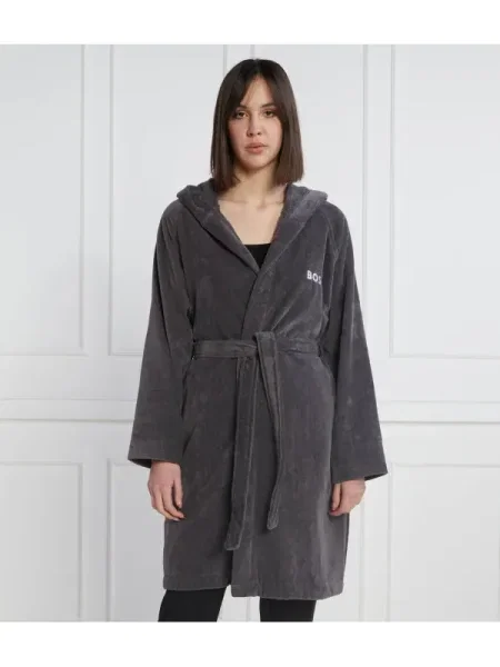 BOSS BLACK Halat PLAIN | Relaxed fit negru