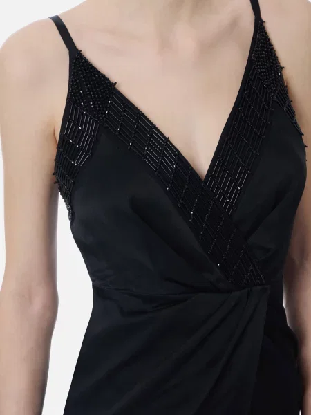 Платье Elisabetta Franchi черное