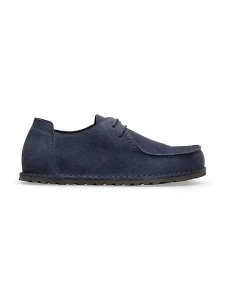 Čipkované mokasíny Birkenstock modrá