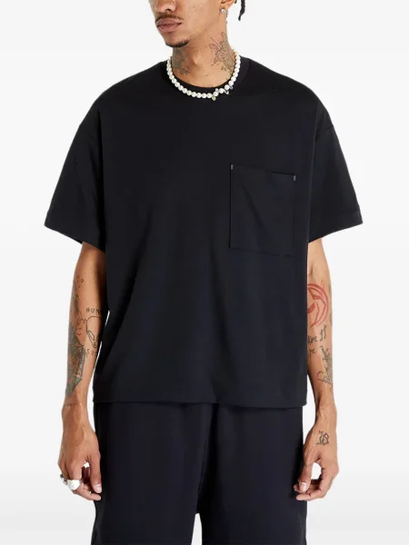 Tricou Nike scurt din dantelă alb
