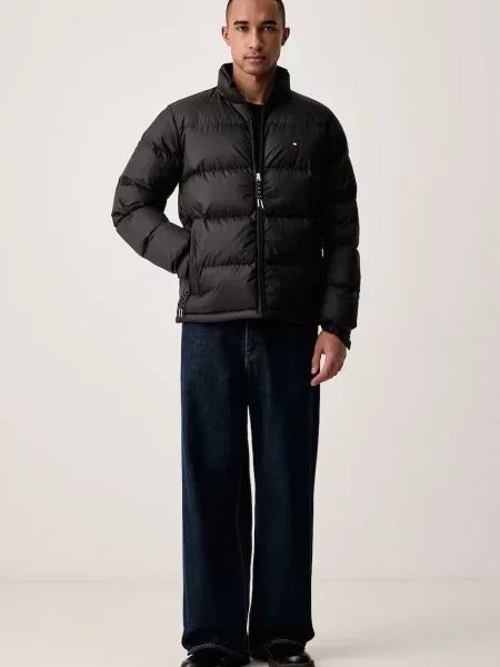 Tommy Hilfiger geacă cu puf pentru bărbați negru
