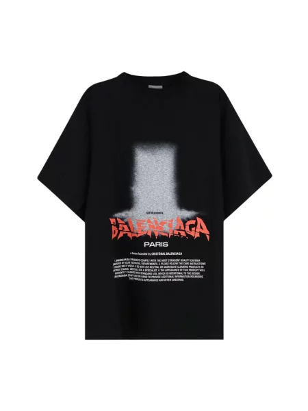 Koszulka Balenciaga czarna