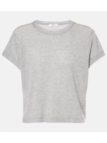 Tricou Agolde din jerseu gri