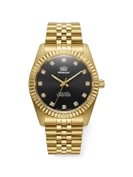 Ceas Richelieu Swiss negru