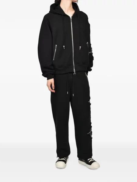Pantaloni Thug Club alergare negru