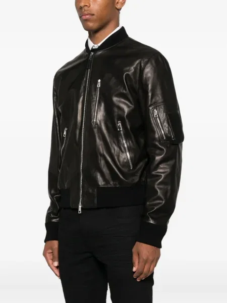 Geanta de piele Givenchy negru