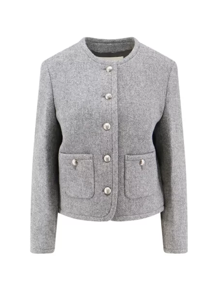 Geacă Dunst din tweed gri
