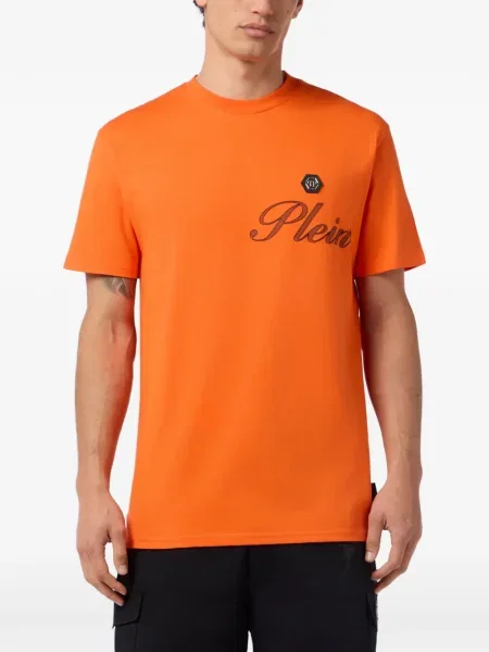 Tricou Philipp Plein portocaliu