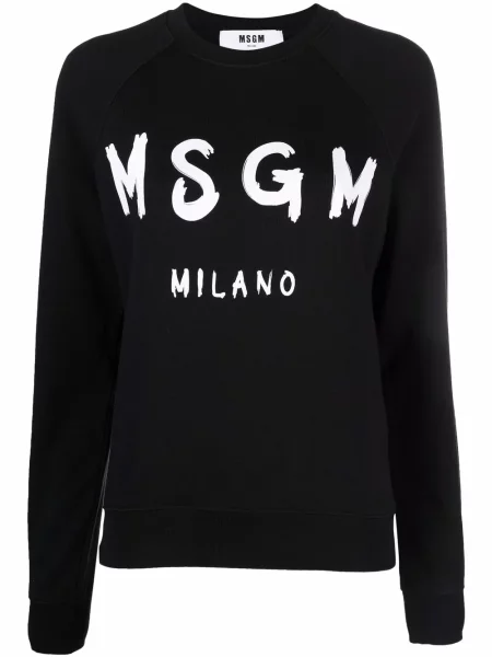 Hanorac Msgm cu imagine negru